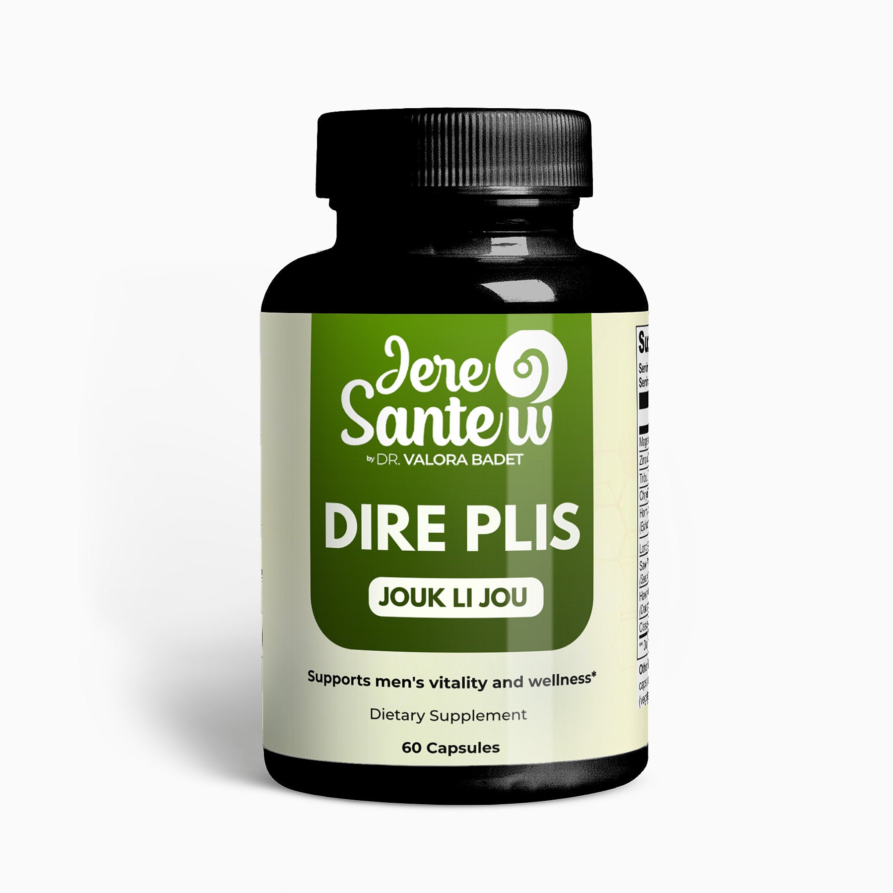 Dire Plis. Santi w Pi Fò. Oswa Li Gratis.