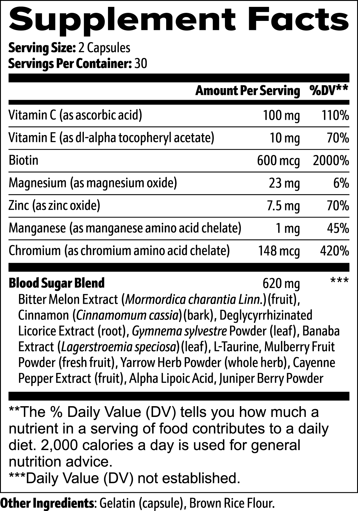 Healthy Glucose Balance