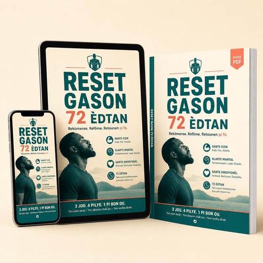Reset Gason 72 Èdtan, plan dijital an Kreyòl